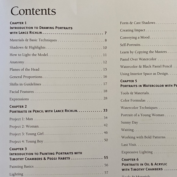 The Art of Drawing & Painting Portraits Book - Picture 3 of 5